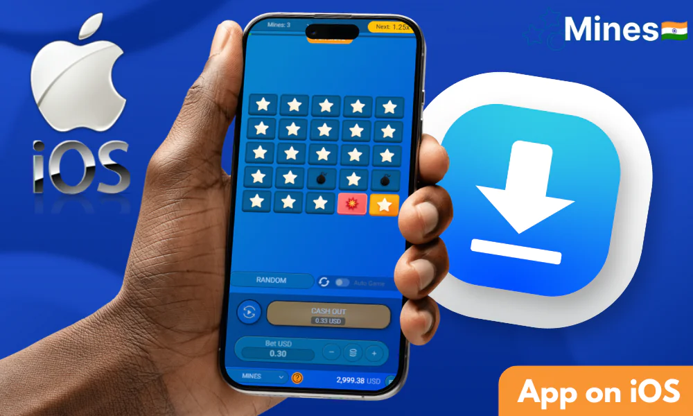 Step-by-step guide on how to download the Mines app on iOS devices